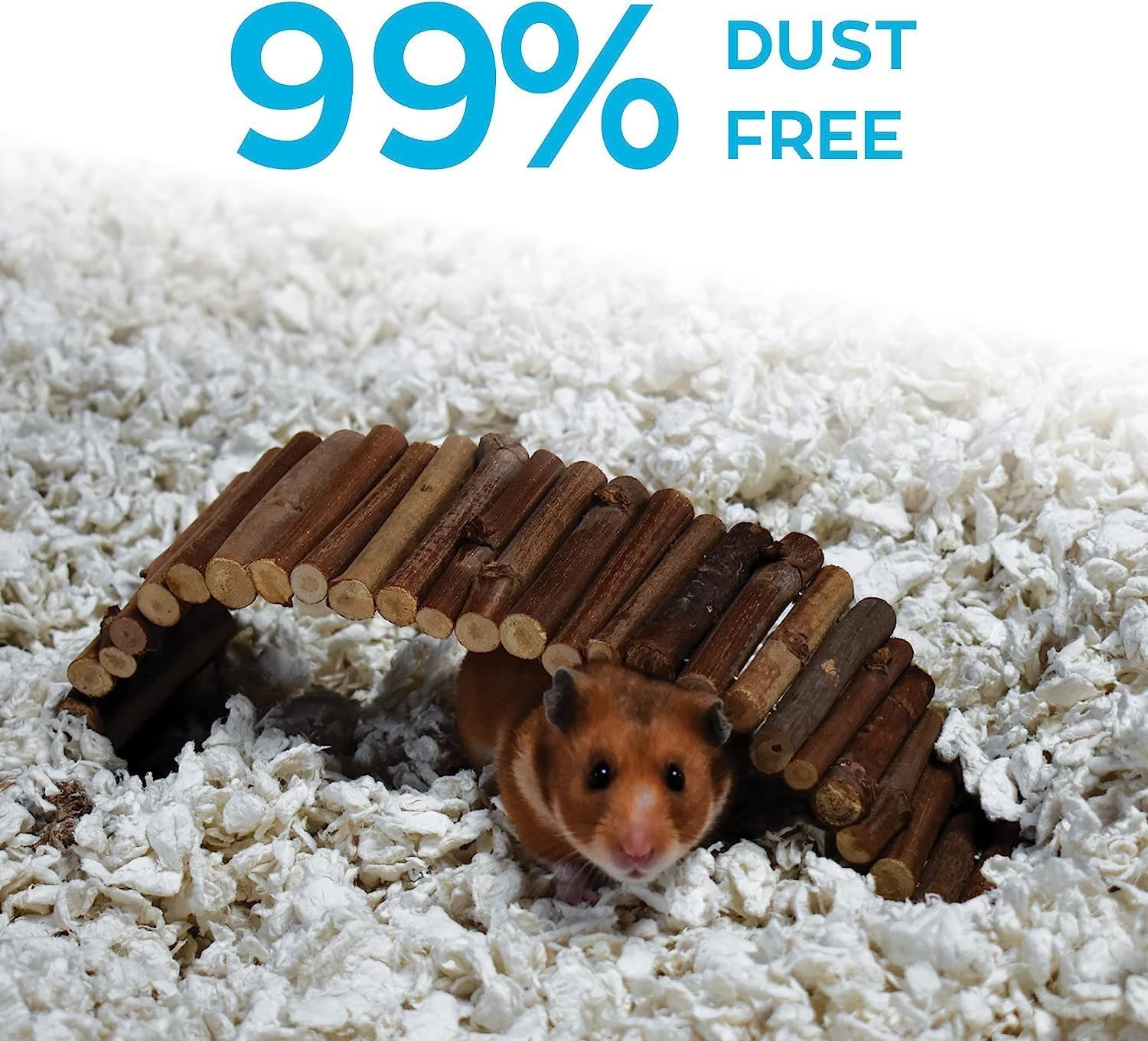 carefresh 99% Dust-Free White Natural Paper Small Pet Bedding with Odor Control, 10L, White - Happypetzone.online - Image 6