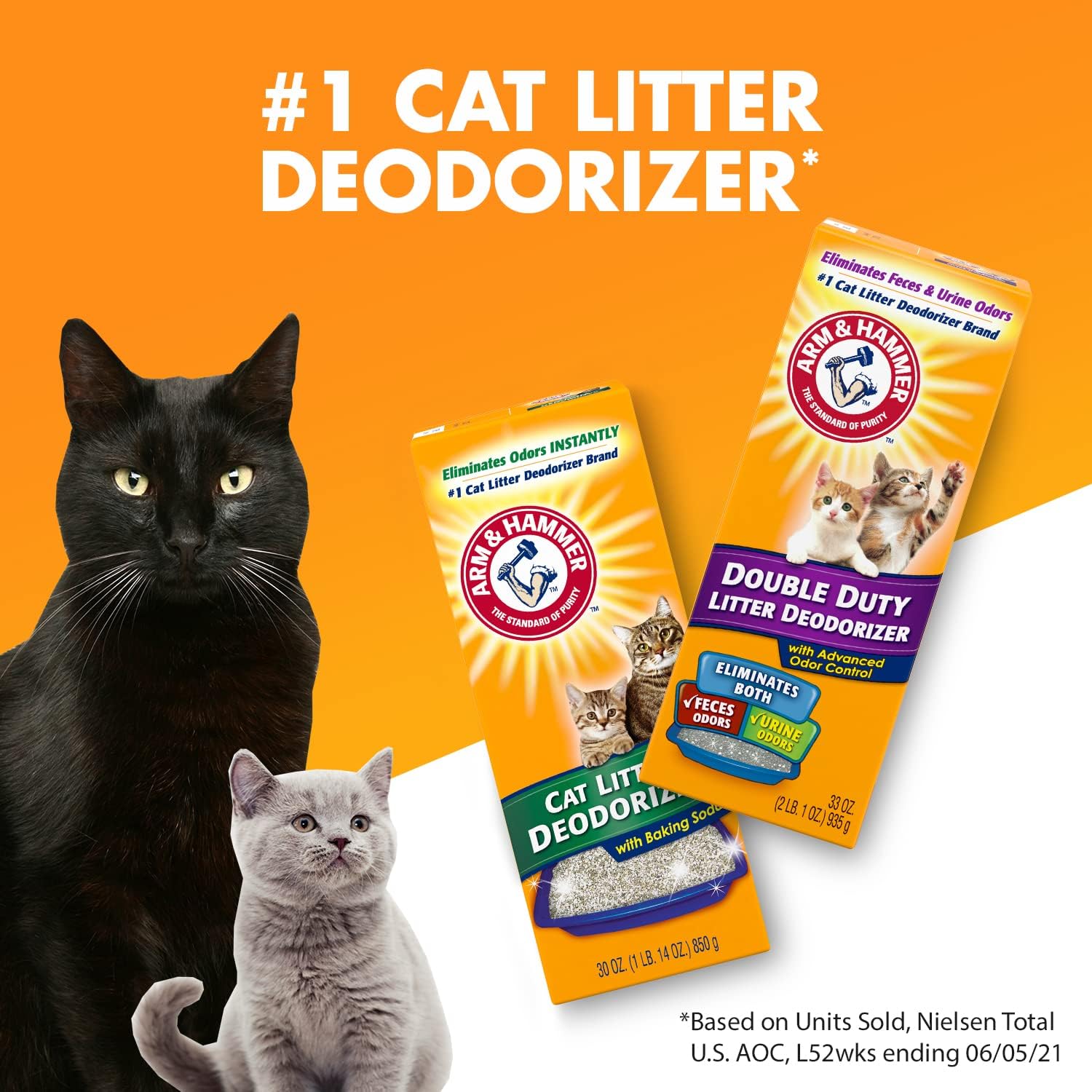 ARM & Hammer Cat Litter Deodorizer Double Duty, 20 oz, 6 Pack - Happypetzone.online - Image 5