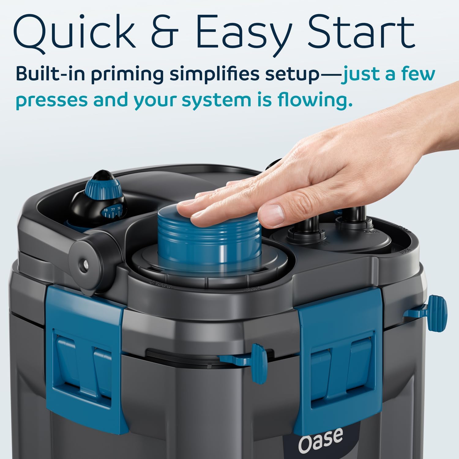 OASE BioMaster 2 Thermo 600 Canister Filter for Aquariums – External Aquarium Filter with Built-in Heater – EasyClean Pre-Filter, Quiet Operation – Freshwater & Saltwater, Up to 160 Gallons - Happypetzone.online - Image 7