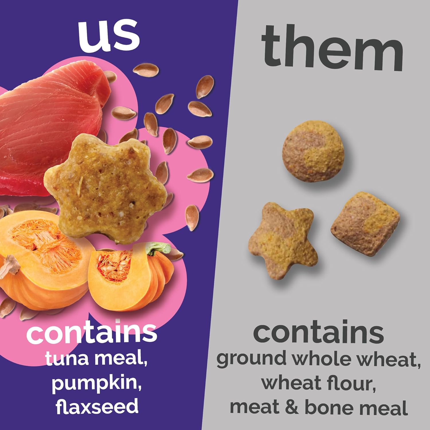 Fruitables Cat Treats - Crunchy Treats for Cats - Healthy Low Calories Packed with Protein - Free of Wheat, Corn and Soy - Made with Real Salmon, Tuna, Chicken - 2.5 Oz (3 Pk) - Happypetzone.online - Image 8