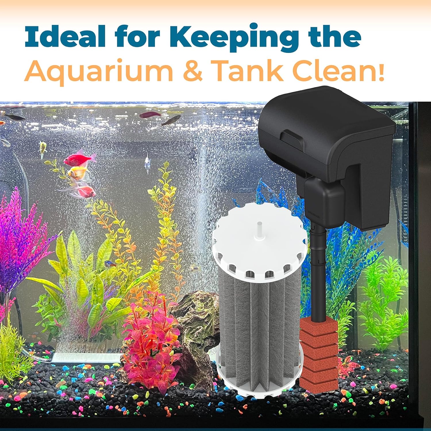 ANTOBLE Bio Wheel Assembly Fish Tank Aquarium Filter Replacement Parts Compatible with Marineland Penguin 200 200B 350 350B Bio-Wheel Power Filters (4 Pack, Replace PRBW2350B) - Happypetzone.online - Image 7