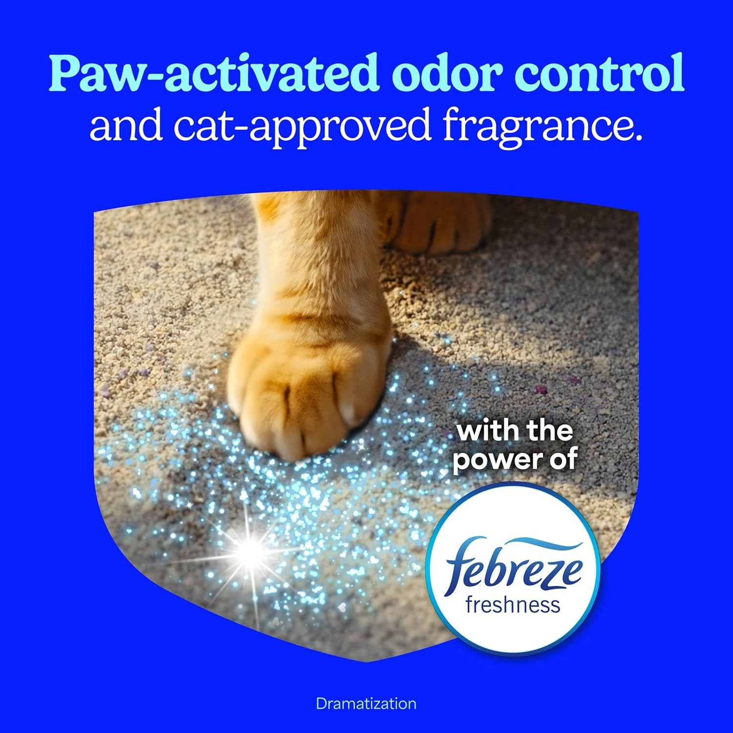 Fresh Step Advanced Clean Paws Multi Cat Clumping Cat Litter with Febreze Freshness, Low Dust, Odor Control with Ammonia Block Tech, Compatible in Automatic Litter Boxes, 37 lbs. (2 x 18.5 lb.) - Happypetzone.online - Image 7