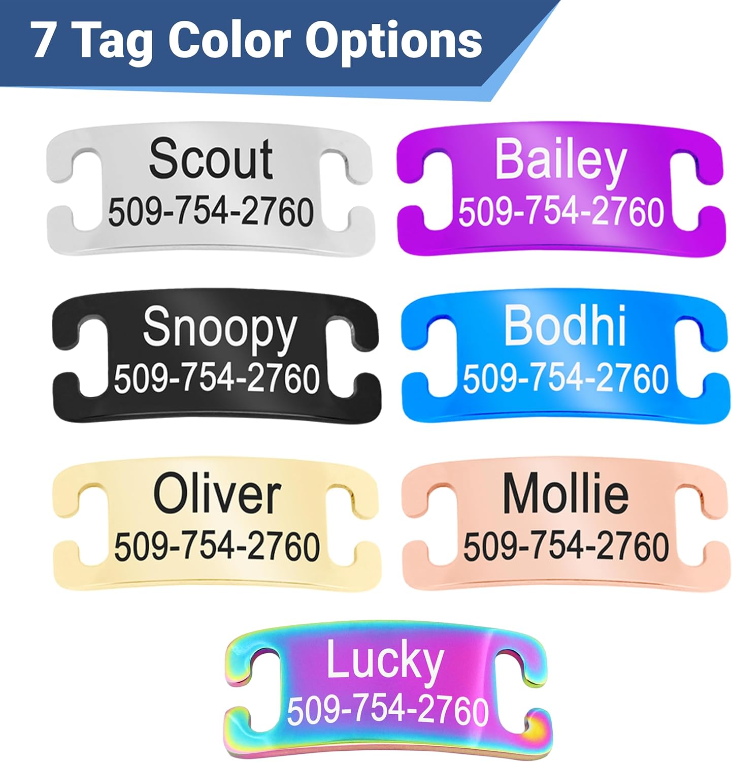 GoTags Personalized Cat Collars with Tag, Engraved Custom Cat Collar with Name and Phone, Breakaway Collar with Safety Buckle and Bell, Adjustable for Cats and Kitten (Pink with Nameplate) - Happypetzone.online - Image 2