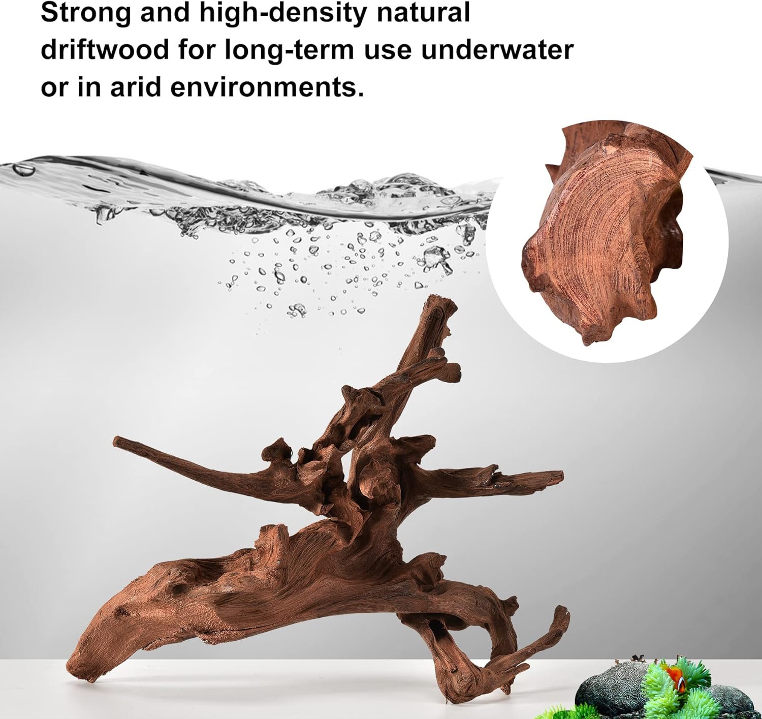 majoywoo Natural Small Coral Driftwood for Aquarium Decor Fish Tank Decorations, Assorted Driftwood Branch 4.5-7.5" 5 Pcs, Reptile Decor - Happypetzone.online - Image 3