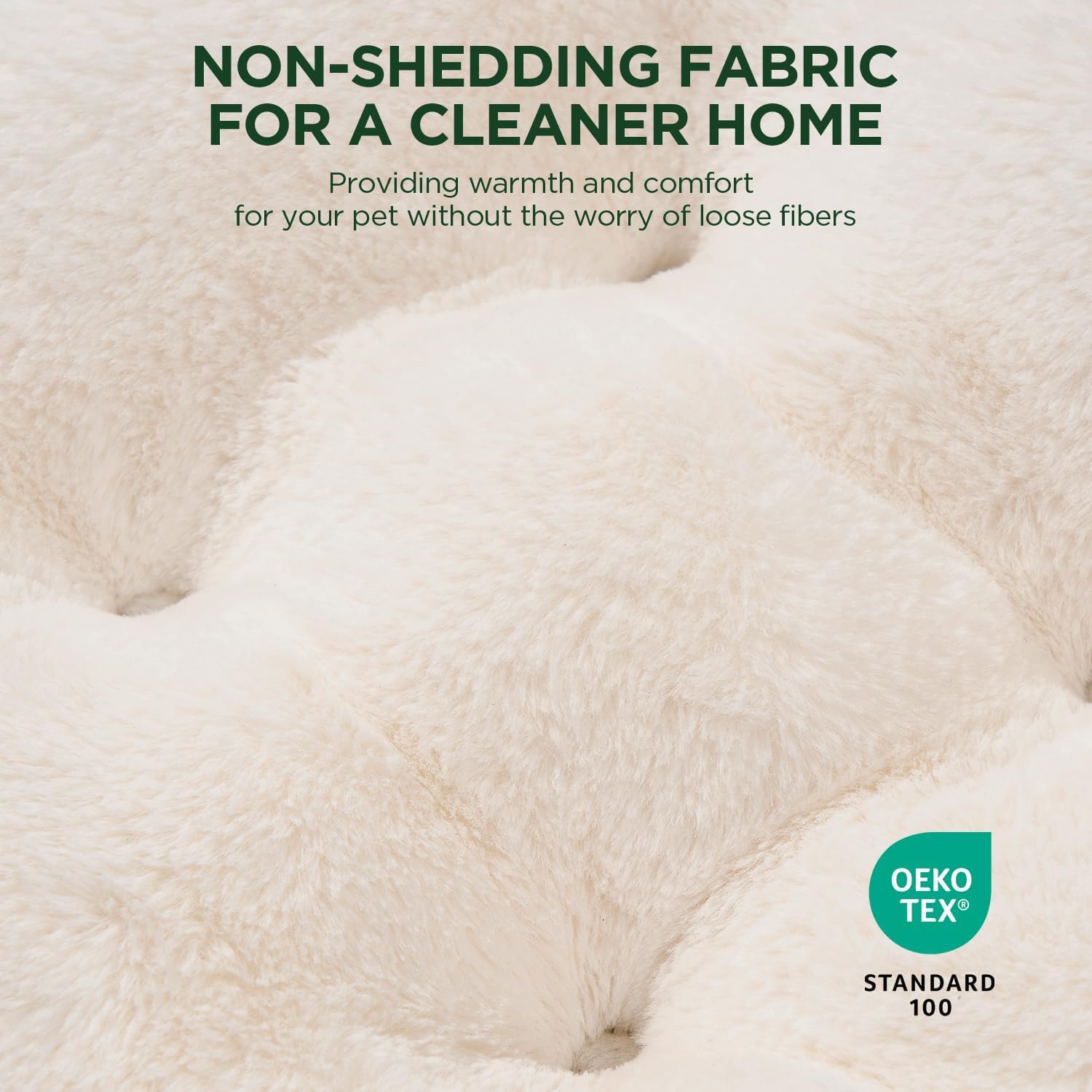 BALANCE Cat Bed Kitten Bed, Washable Round Cat Beds for Indoor Cats,Super Soft Plush Faux Fur Pet Bed for Puppy and Kitten with Anti-Slip Bottom - Happypetzone.online - Image 3