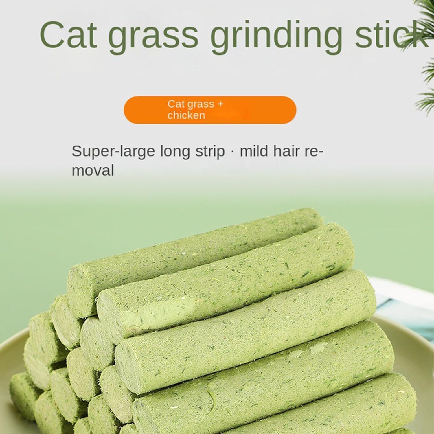 Cats Grass Snacks Natural Grass Chews Appetites Increase Snacks Hairballs Control Health Licking Teething Sticks Hairballs Relief for - Happypetzone.online - Image 5