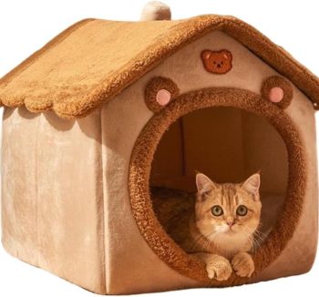 cat bed cave