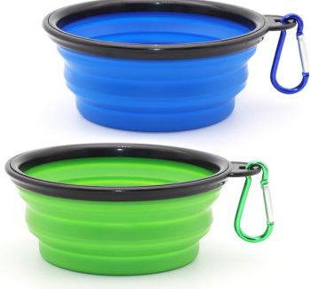 portable dog feeder travel