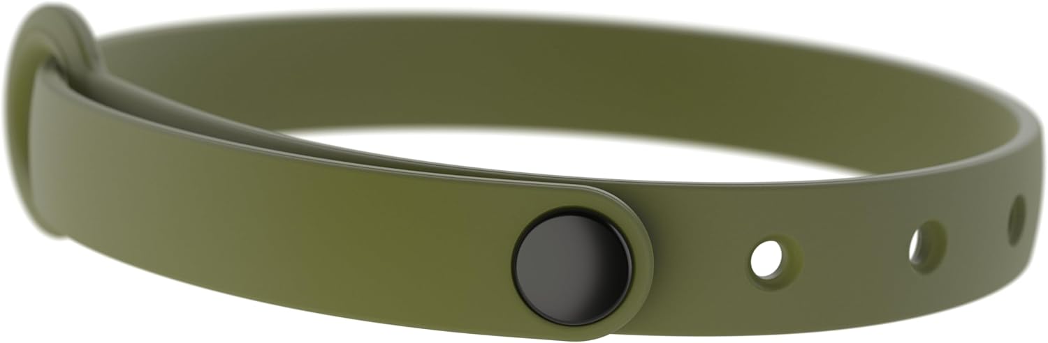 Breakaway Cat Collar - Soft, Comfortable, and Lightweight Safety Buckle Collar with Name Tag Ring for Outdoor Cats and Sensitive Skin Kittens by Nuvuq (6 ⅞" to 10 ¼", Green) - Happypetzone.online - Image 2