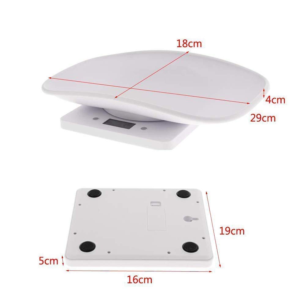 Digital Pet & Food Multi-Function Scale, 22 Pound Capacity Accurate Scale for Baby, Puppy, Cat & Small Animals - Happypetzone.online - Image 3