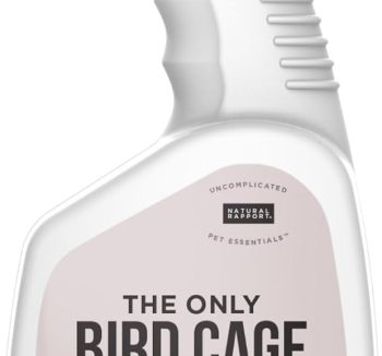 bird cage cleaning spray