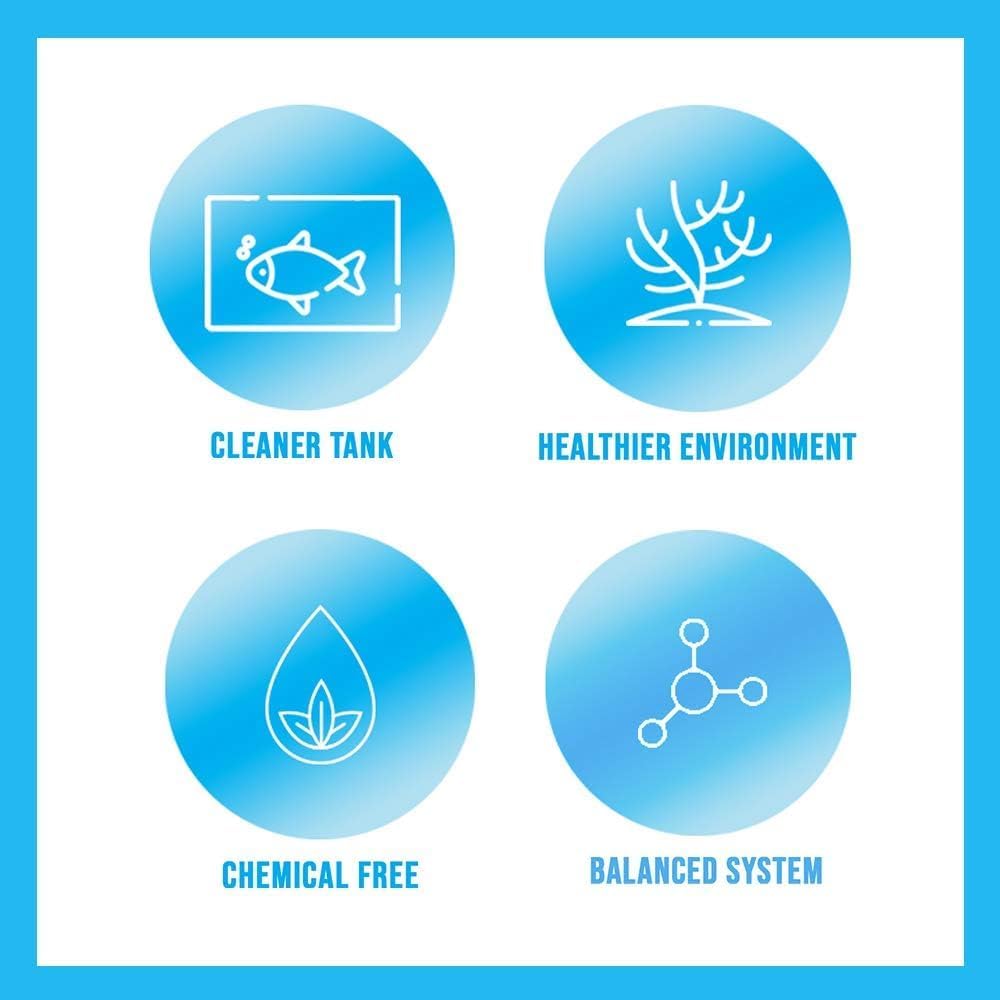 MICROBE-LIFT Special Blend Aquarium Treatment, Fish Tank Water Conditioner for Freshwater and Saltwater Tanks, Helps with Aquarium Algae Control and Odor, 16 Ounces (SBH16) - Happypetzone.online - Image 3
