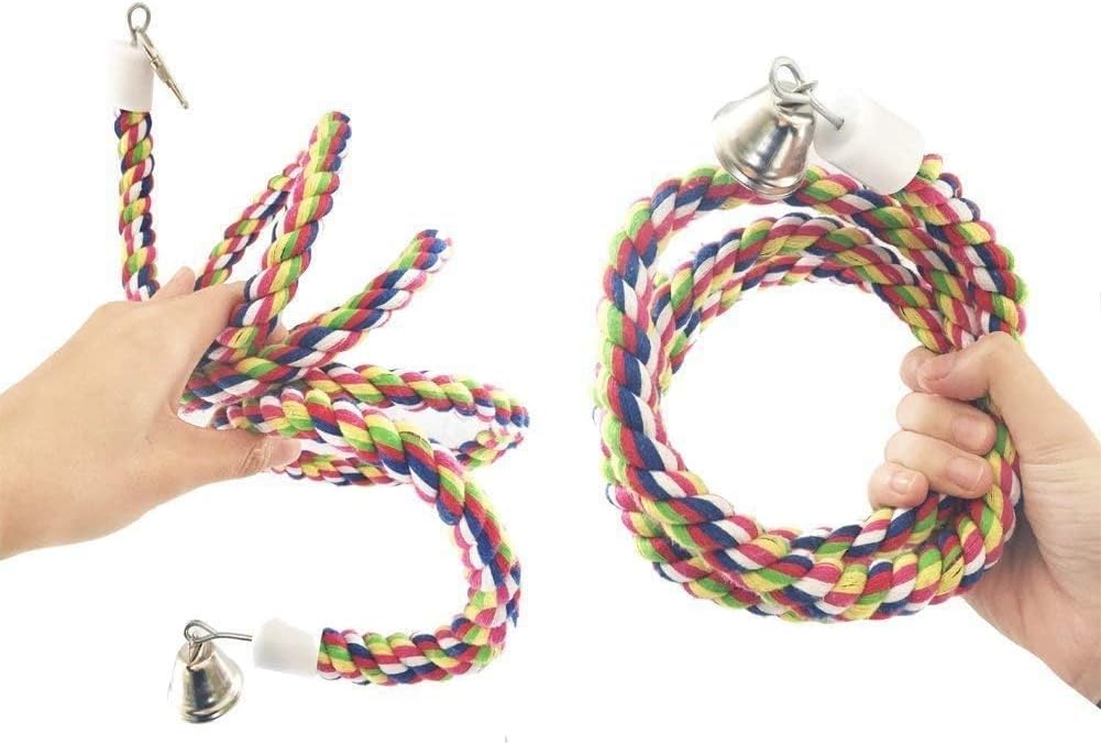 Rope Bungee Bird Toy, Small - Happypetzone.online - Image 3