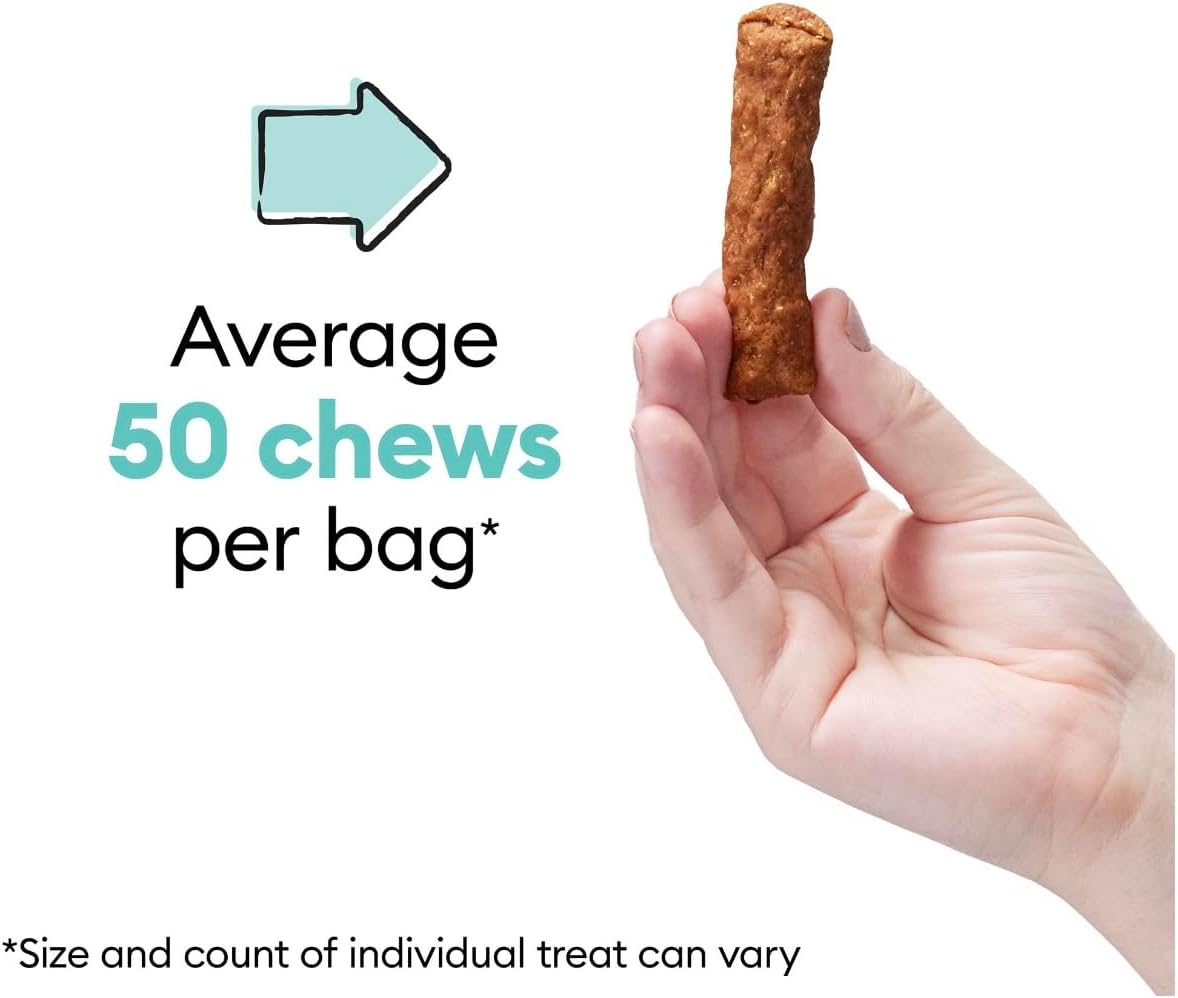 Wiggles & Wags Meaty Sticks Chicken Dog Treats, 16 oz, with DN Essentials Bone Shaped Waste Bag Dispenser & Roll - Happypetzone.online - Image 2