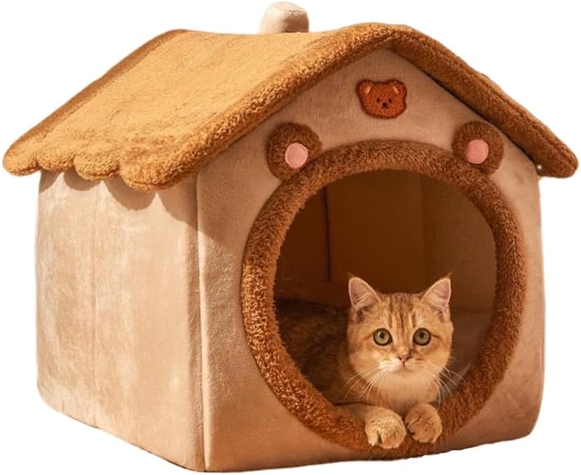 cat bed cozy warm