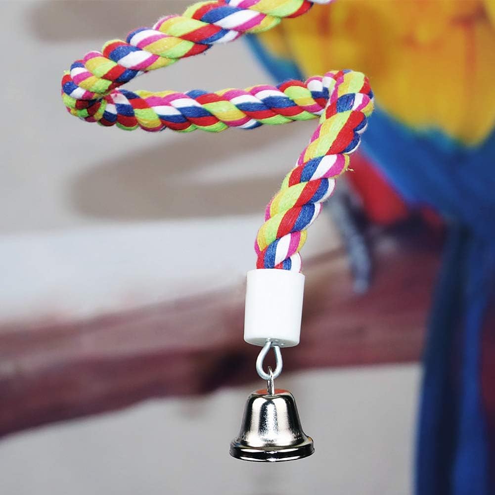 Rope Bungee Bird Toy, Small - Happypetzone.online - Image 4