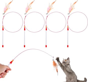 cat feather toys
