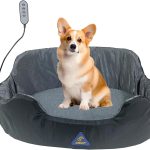 heated dog bed winter