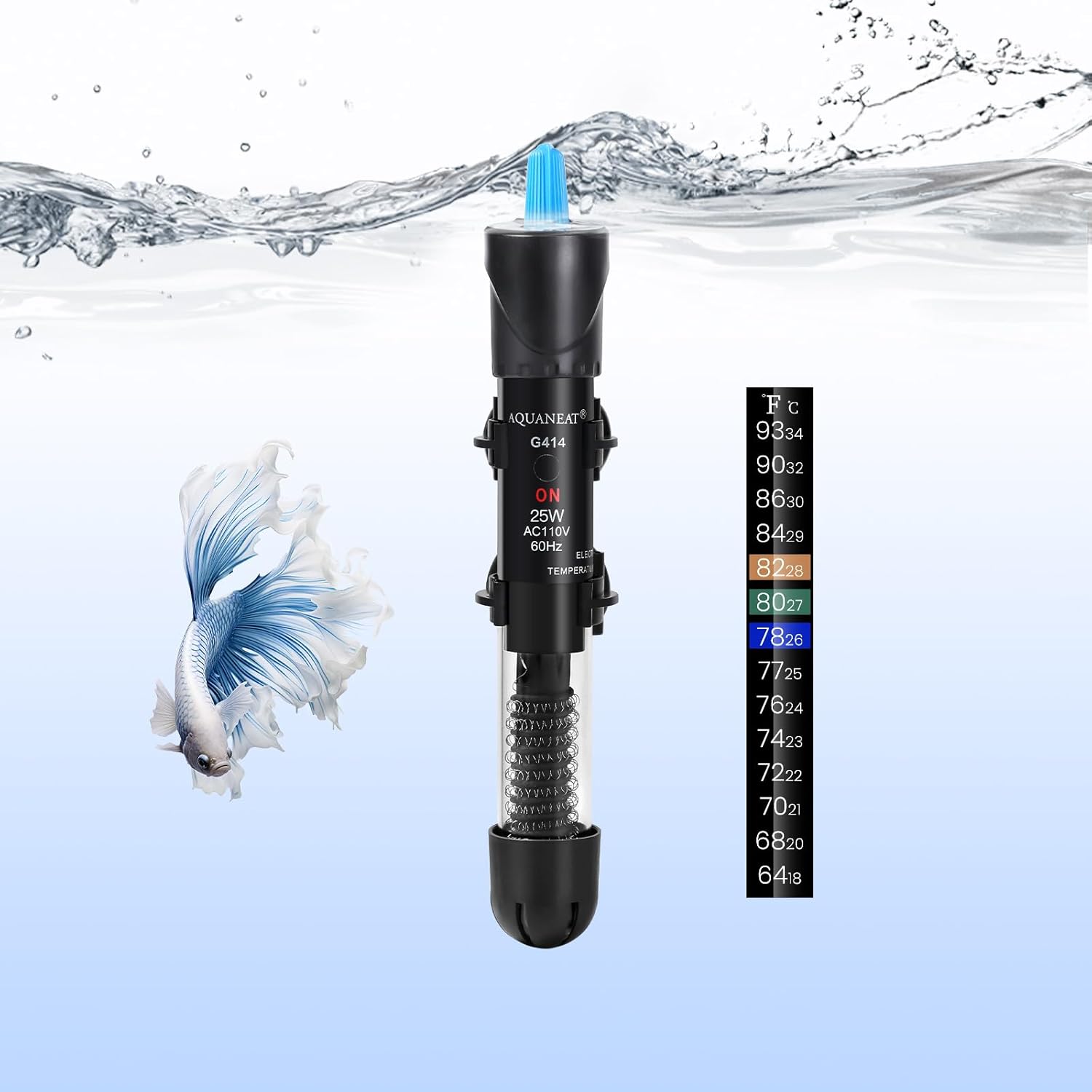 fish tank heater adjustable