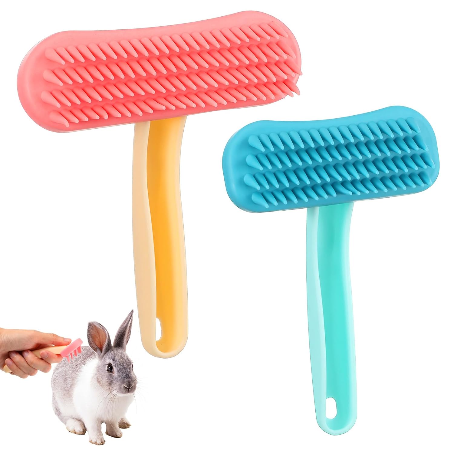 rabbit grooming brush