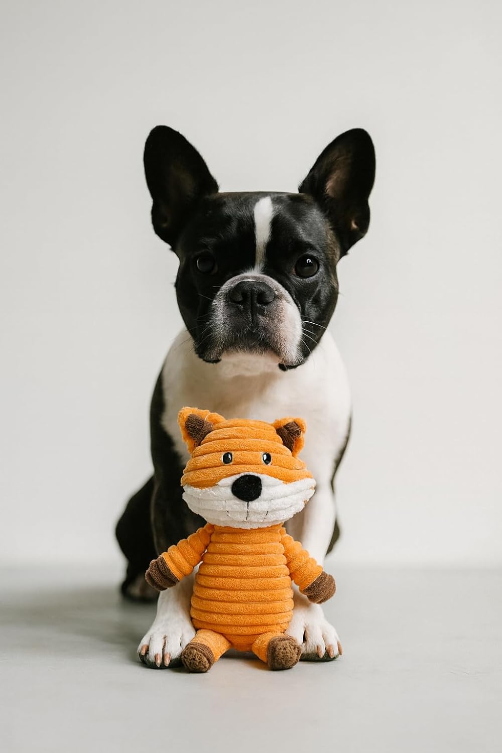Jalousie Plush Toys Assortment Value Bundle Puppy Pet Mutt Squeak Toy for Medium Large Dogs (5 Pack Corduroy) - Happypetzone.online - Image 8