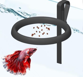 fish food floating pellets