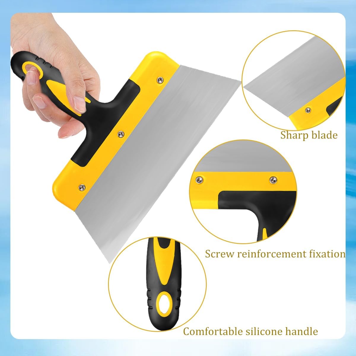 Cunguv Large Pigeon Droppings Scraper Birds Poop Remover Stainless Steel for Coop - Happypetzone.online - Image 4