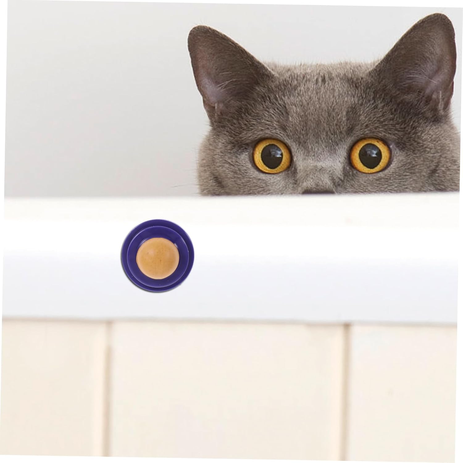 WOONEKY 2pcs Edible Catnip Sugar Energy Balls Licking Cat Treats for Cats Kittens Helps Digestion Hydration Nutrient-Rich Solid Nutrition Gel Deep-sea Glue Random Flavor - Happypetzone.online - Image 9