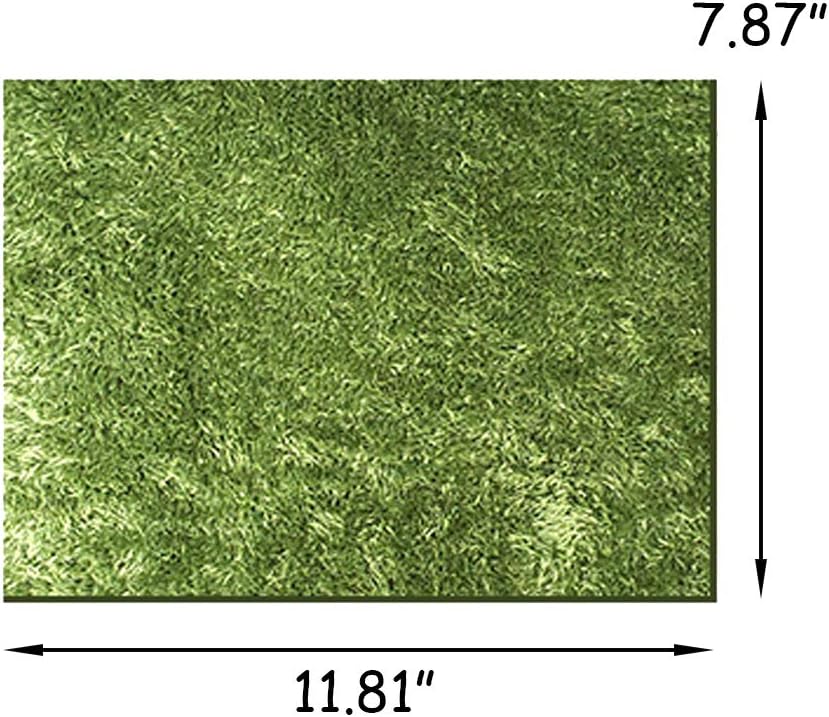 kathson 2pcs Reptile Carpet Terrarium Liner Tortoise Bedding Reptile Substrate Liner Mat Pet Cage Mats Supplies for Lizard Snake Bearded Dragon Gecko Chameleon Turtle Iguana (11.81 X 7.87 in) - Happypetzone.online - Image 7