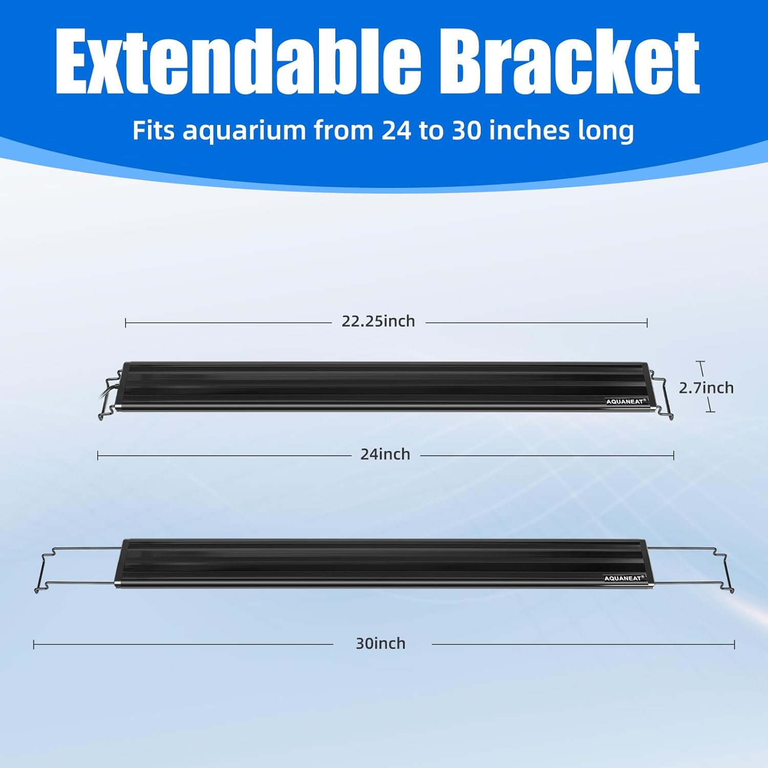 AQUANEAT LED Aquarium Light Full Spectrum for 24 Inch to 30 Inch Fish Tank Light Fresh Water - Happypetzone.online - Image 3