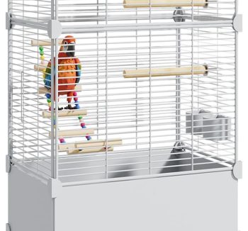 bird cage removable tray