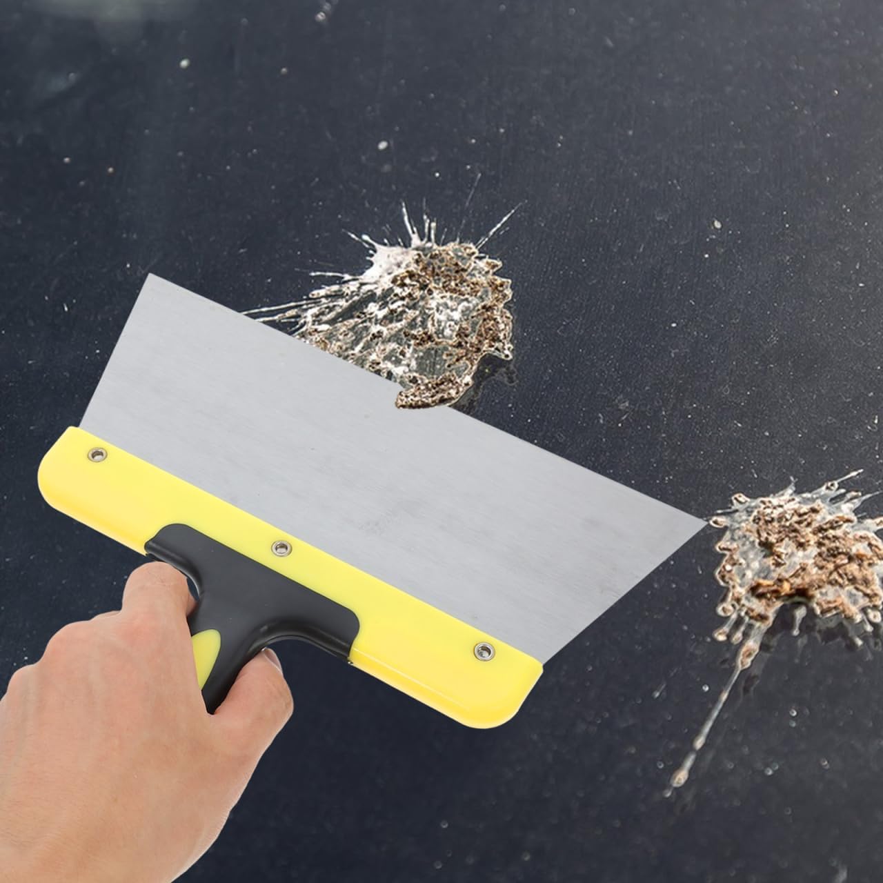 Large Bird Droppings Scraper Stainless Steel Bird Poop Cleaner Tool for Patio Cage and Outdoor Surface Cleaning - Happypetzone.online - Image 9