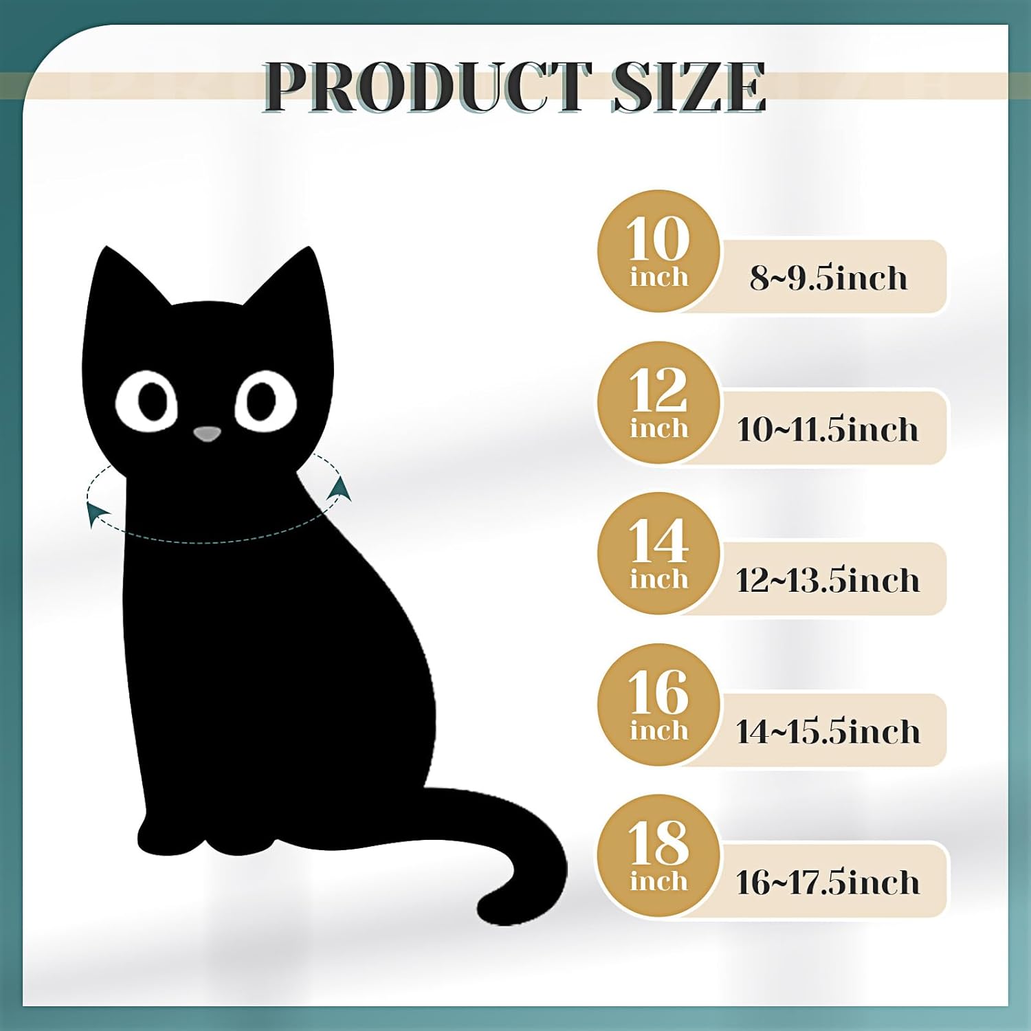 Xuniea 2 Pieces Cat Dog Chain Collar and Sunglasses Set Rhinestone Necklace with Secure Buckle Round Glasses for Doll Cat Dog Pet Accessories(10 Inch,Gold, Black) - Happypetzone.online - Image 3
