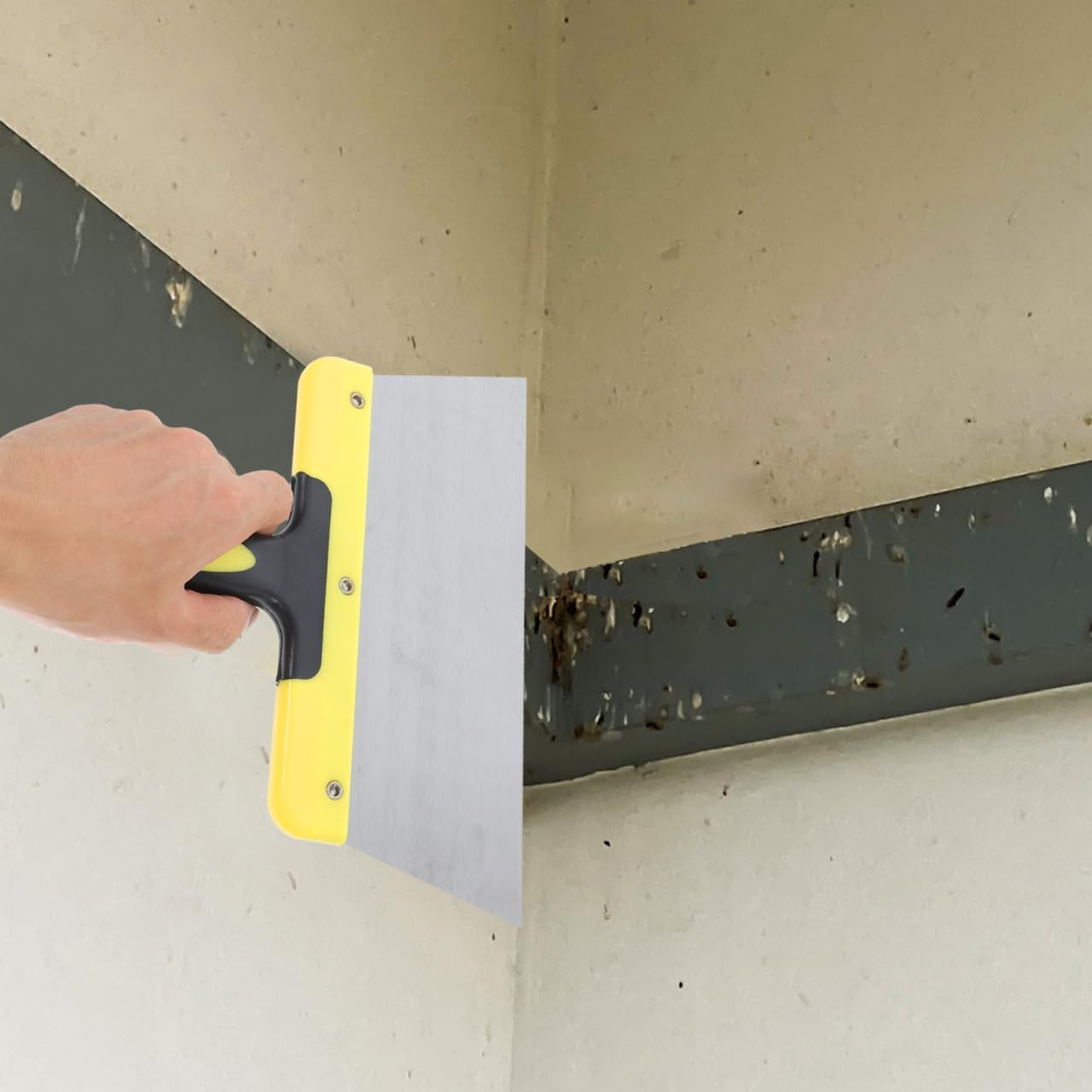 Large Bird Droppings Scraper Stainless Steel Bird Poop Cleaner Tool for Patio Cage and Outdoor Surface Cleaning - Happypetzone.online - Image 2