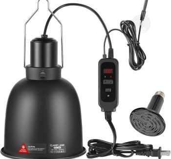 reptile heat lamp kit