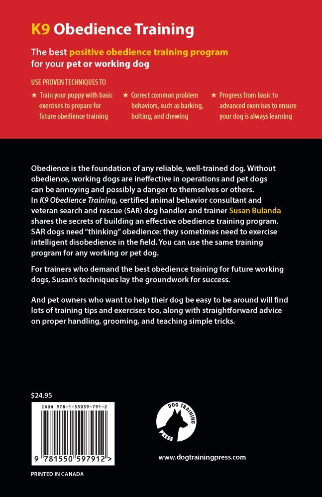 K9 Obedience Training: Teaching Pets and Working Dogs to Be Reliable and Free-Thinking (K9 Professional Training Series) - Happypetzone.online - Image 2