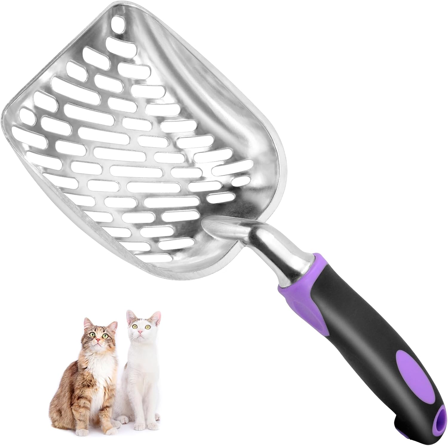 cat litter scoop metal