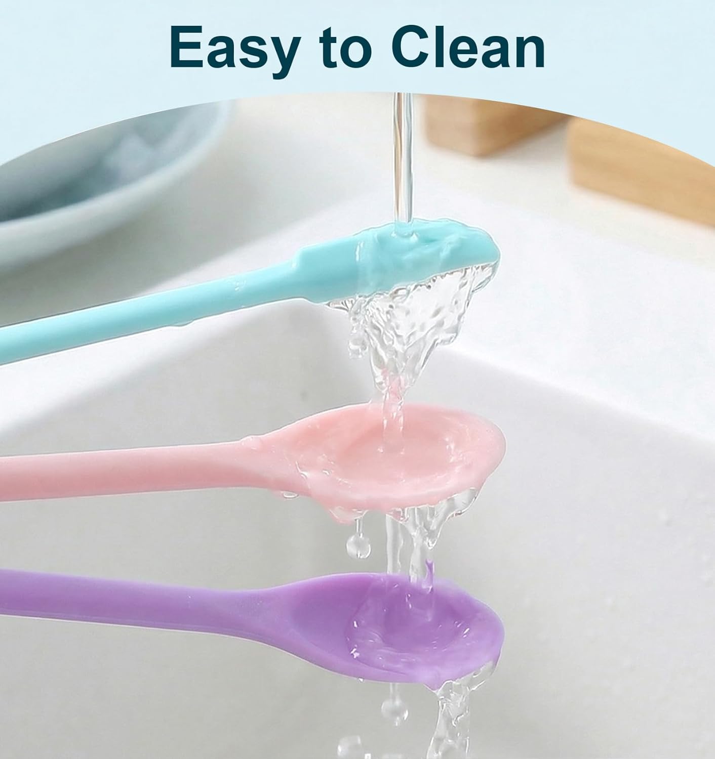 3 Pcs Reptile Spoon, Long Handle Feeding Tool, Suitable for Dust Reptile Food Fruit Mix Feeding, Lizard Gecko Bearded Dragon - Happypetzone.online - Image 4