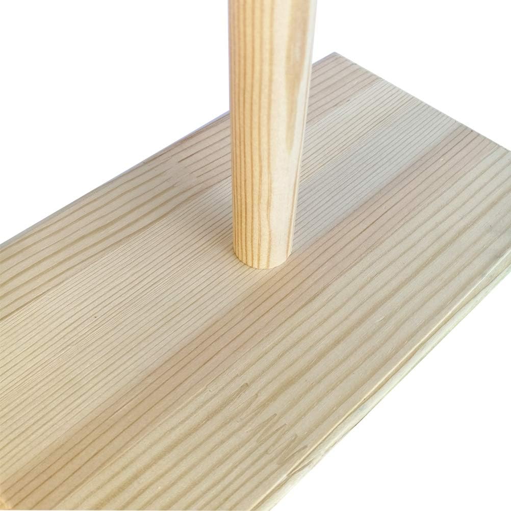LINSHRY Bird Training Stand, Portable Tabletop Bird Perch Spin Training Perch for Parakeets Conures Lovebirds or Cockatiels - Happypetzone.online - Image 4