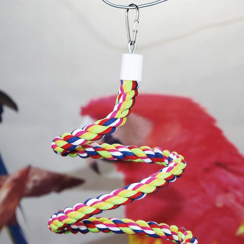 Rope Bungee Bird Toy, Small - Happypetzone.online - Image 5