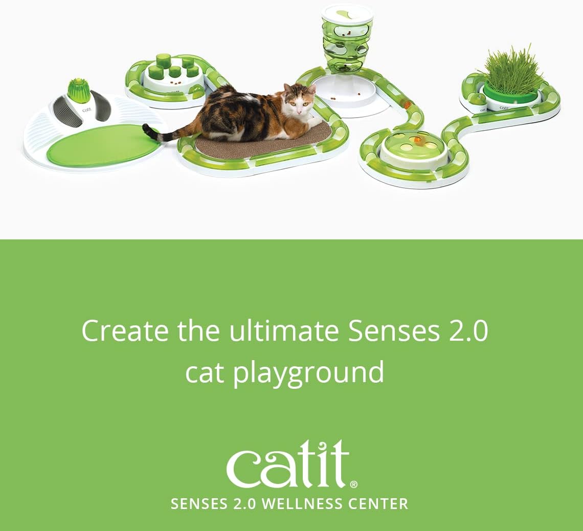 Catit Senses 2.0 Wellness Center Cat Toy - Interactive Multi-Purpose Relaxation Spot with Catnip Included - Happypetzone.online - Image 6