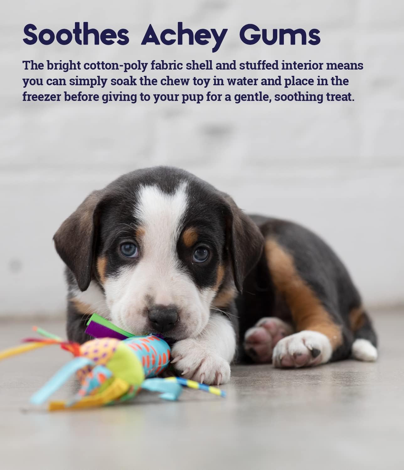 Cool Teething Stick – Puppy Chew Toy for 0–6 Month Puppies, Teething Relief, Freezable & Durable - Happypetzone.online - Image 3
