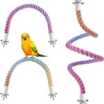bird rope perch