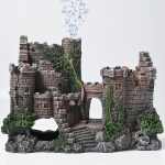aquarium castle decoration