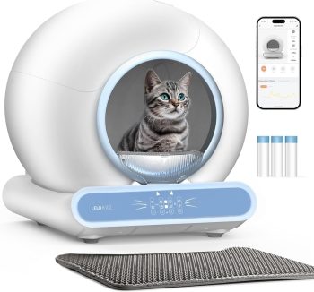 self cleaning litter box