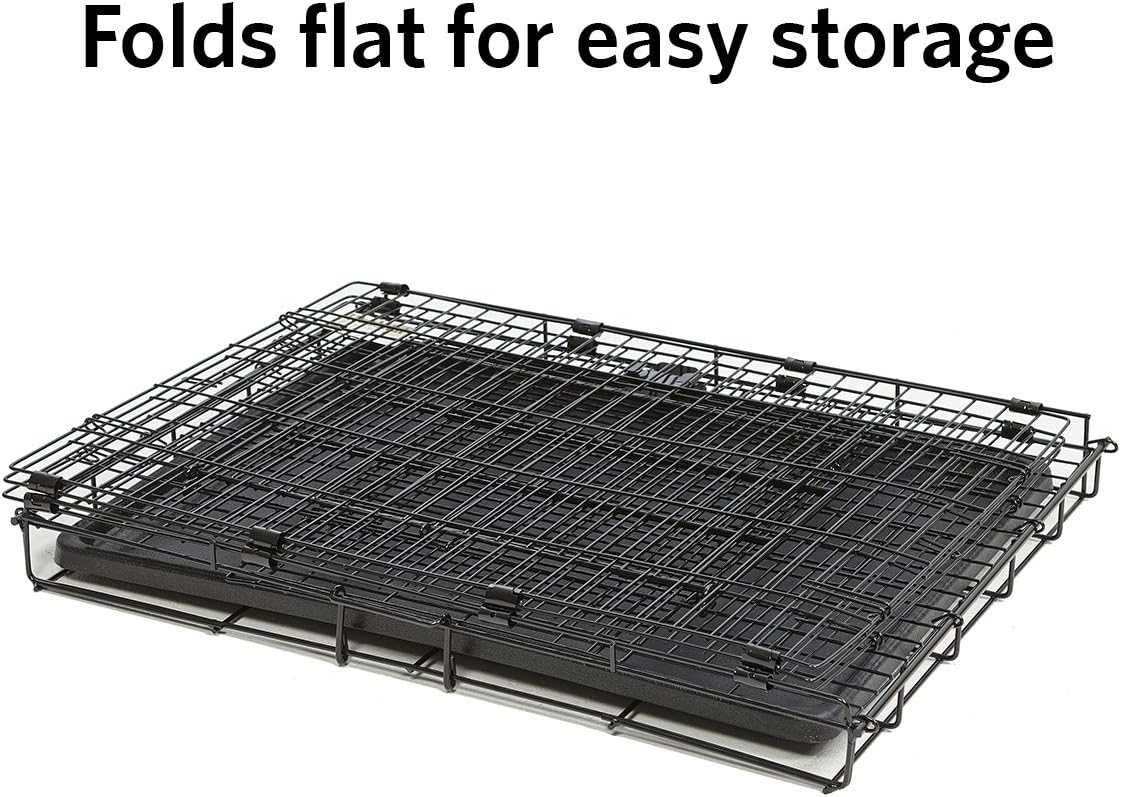 MidWest Homes for Pets Small Wabbitat Rabbit Cage, Grid Mesh Floor, Removable Tray, Top & Front Door Access, Rust Resistant Finish, No Tools Required - Happypetzone.online - Image 3