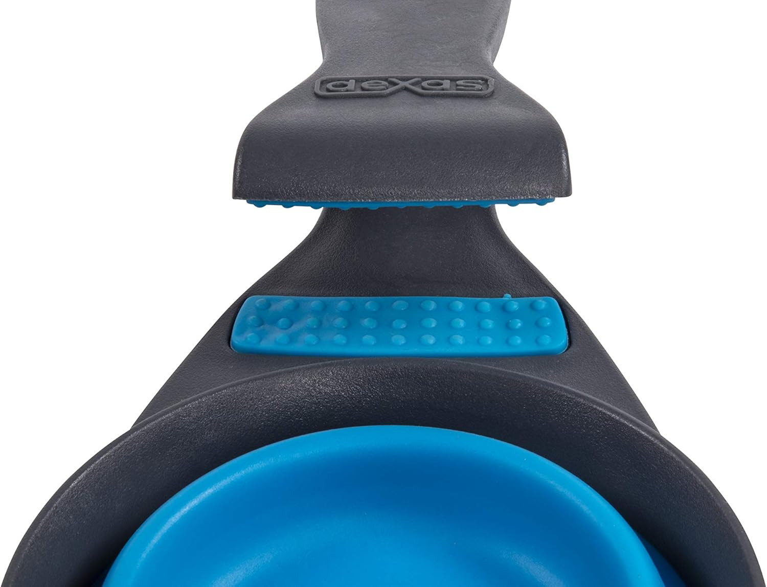 Dexas Pets Collapsible KlipScoop Collapsible Dry Dog Food Scoop and Dog Food Bag Clip, 1 Cup Capacity, Pro Blue - Happypetzone.online - Image 4