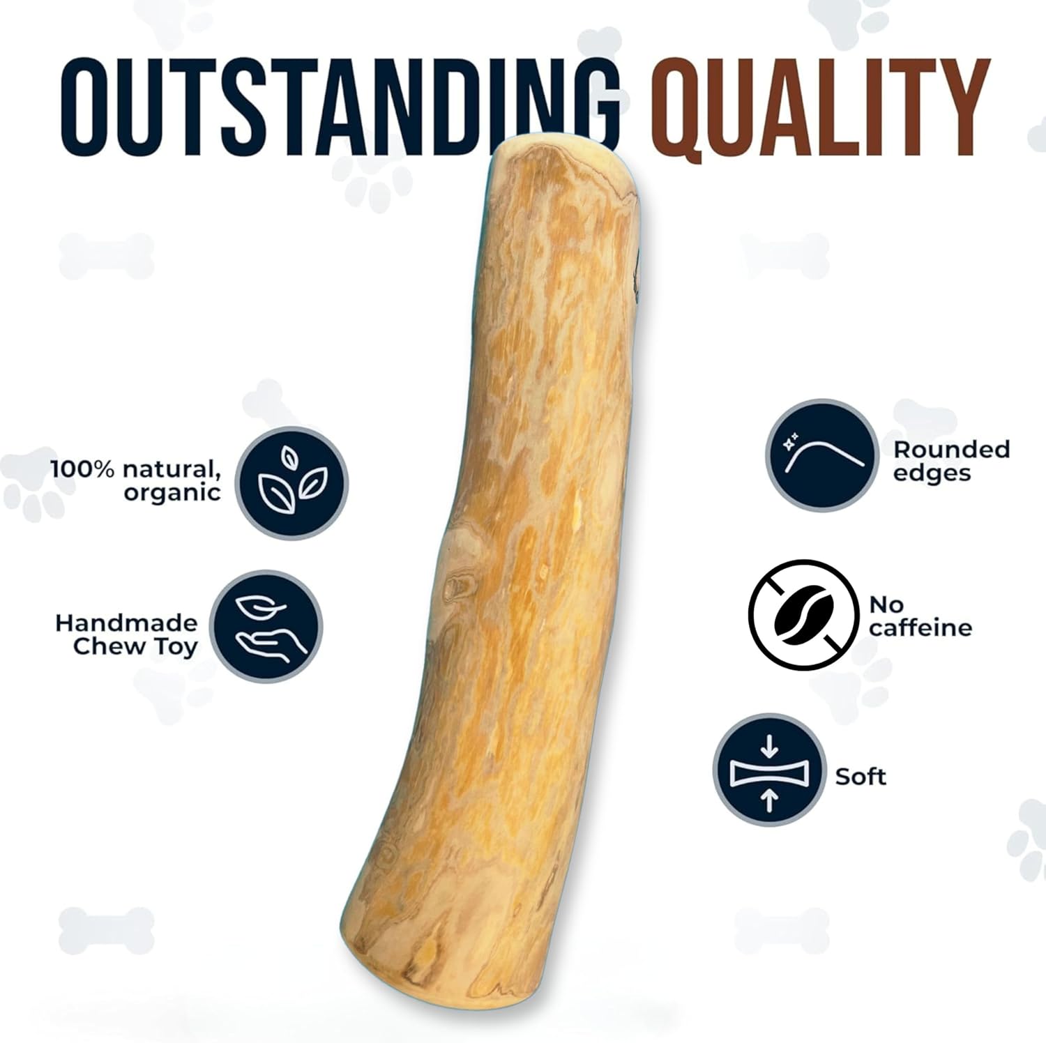 Coffee Wood Dog Chew Stick Toy for Dog, Made from Real Coffee Wood, Sticks for Pets, Safe Dental Cleaning Chews, Pets Health, Teeth Cleaning and Relieve Stress (Small) - Happypetzone.online - Image 4