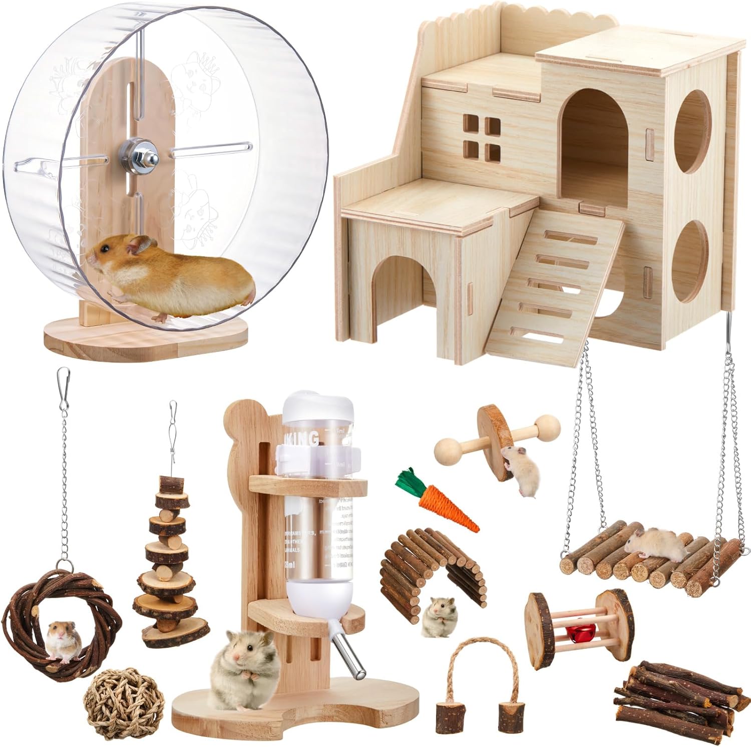 hamster toys chewing