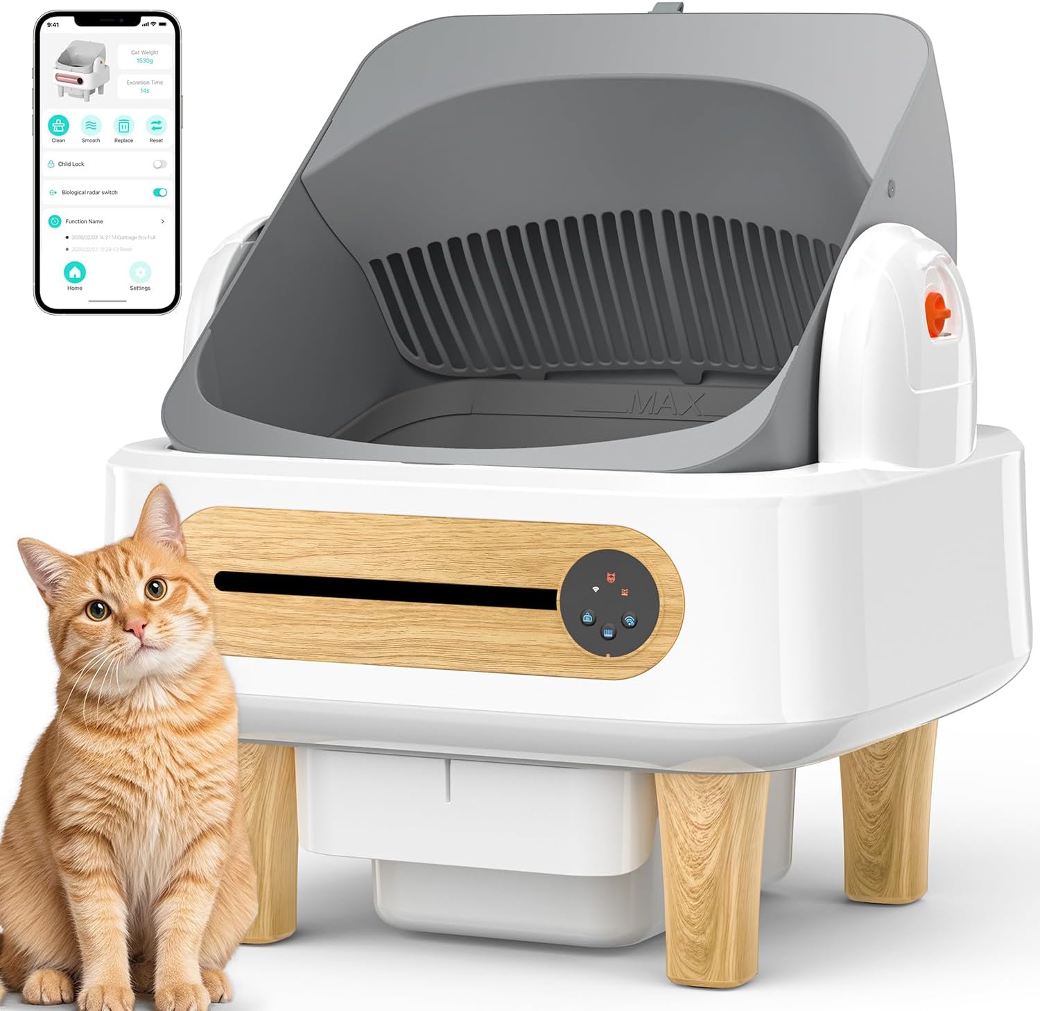 automatic litter box